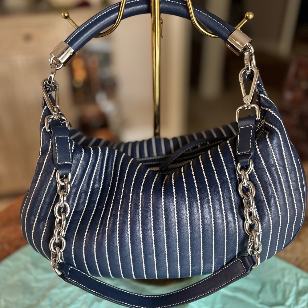 Tiffany and Co. Blue Hobo Bag - Picture 10 of 16